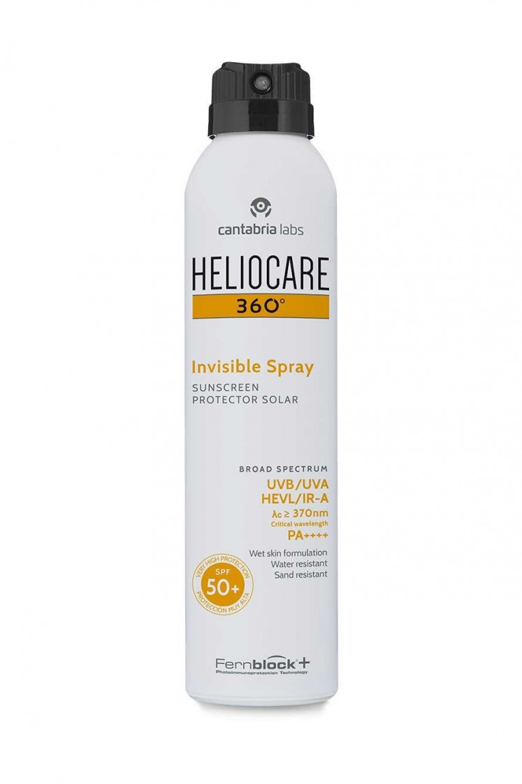 FPS 50 360 SPRAY INVISIBLE 200ML HELIOCARE