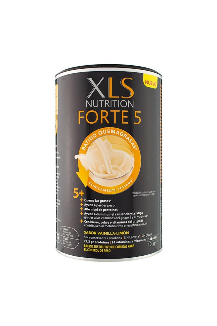 XLS NUTRITION FORTE 5 BATIDO VAINILLA LIMO 400 G