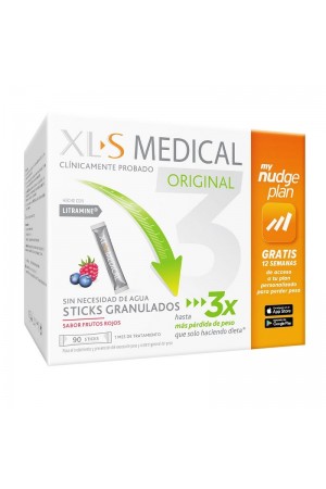 XLS MEDICAL ORIGINAL 90 STICKS FRUTOS ROJOS